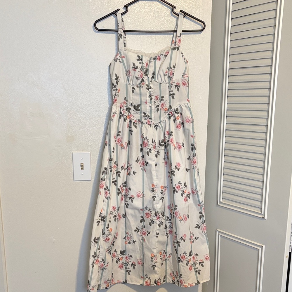 Cider Beige Strappy Dress